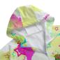 Preview: Leichte Regenjacke  Luna – Popart Hundemotiv, 100 % Polyester, Unisex, Mix, Mischling, Strassenhund